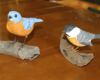 Wood Bird Carvings by Richard Ellinger, Award Winning Carver