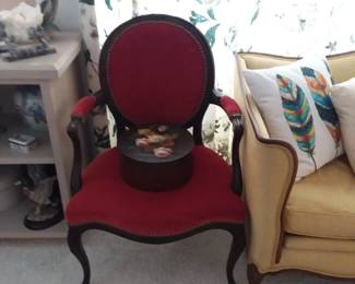 Victorian style arm chair 