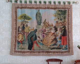Italian wall tapestry 