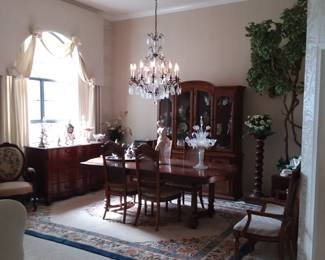 Formal dining area