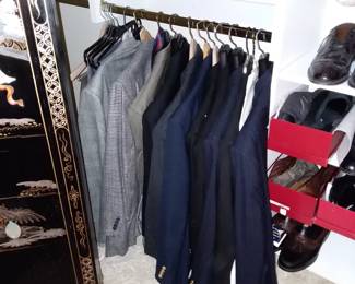 More minks and men's suits 