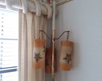 MCM adjustable floor to ceiling light