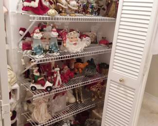 Christmas closet 