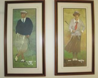 Bart Forbes  Golf Paintings