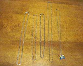 .925 Silver Necklaces 