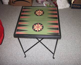 Game Table with reversible top 