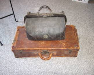 Vintage Dr. Bag and Suite Case