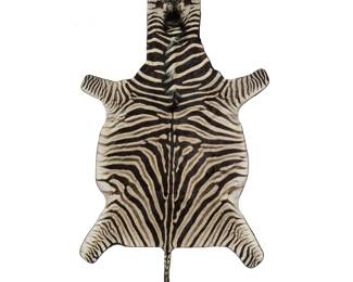 TAXIDERMY ZEBRA RUG | 