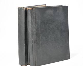 (2pc) JACOB KLEIN THESIS PAPERS | Two thesis papers written by Jacob Klein (co-author of "Economic Problems of Today") - w. 9.5 x h. 11.5 in. Including "RECENT CURRENCY CHANGES IN CHILE" Submitted in partial fulfillment of the requirements for the degree of Master of Arts, New York University. and "THE PRACTICE OF COMMERCIAL ARBITRATION IN BUSINESS DISPUTES" Submitted in partial fulfillment of the requirements for the degree of Doctor of Philosophy, New York University, 1937