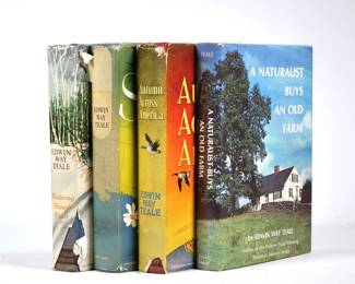 (4VOL) EDWIN WAY TEALE | Including Wandering Through Winter, North with the Spring, Autumn Across America, and A Naturalist Buys an Old Farm.