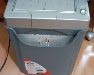 Dependable shredder.