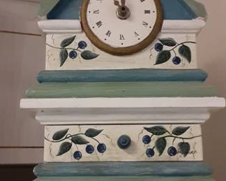 Not a working clock but a cute piece.