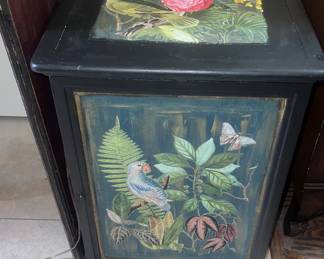 Beautiful hand painted side table