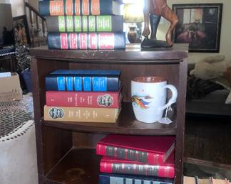 Large selection of books. Hard cover. Soft cover. Coffee table books!!