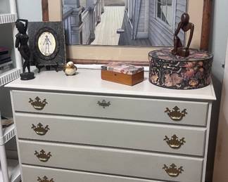 Hand painted dresser 
