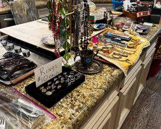 Check out our check out table…., lots to look at!