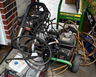 Power washers also available 