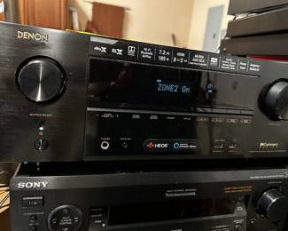 Stereo Equipment all set up for review and testing purposes 