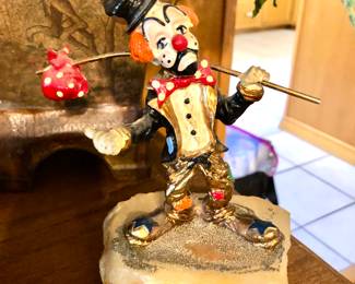 "Hitchhiker Hobo" clown