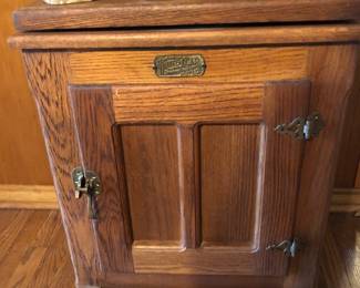 Oak cabinets