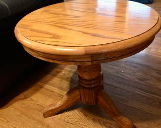 Oak side tables