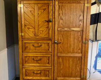 Oak wardrobe