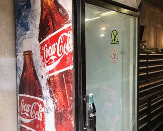 Coca Cola cooler