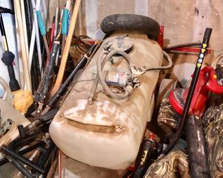 Large Edgar tank sprayer