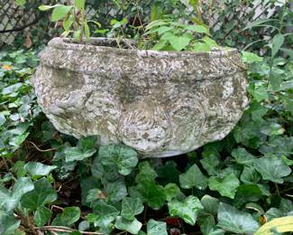 Second cement planter, please ask to see