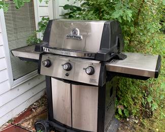 Nice stainless barbecue with cover
