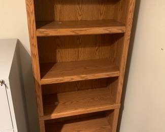 Oak book case