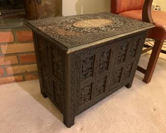 Stunning hand carved cabinet