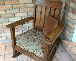 Vintage oak chair