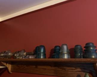 Glass insulator collection