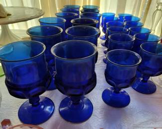 Vintage Cobalt Blue