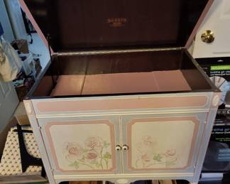Converted Victrola Cabinet