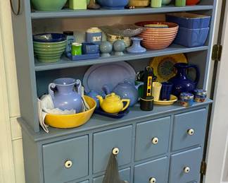 Blue Country Cabinet Full