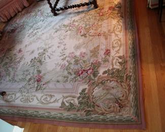 Needlepoint rug