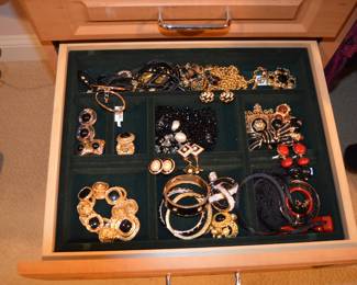 Much costume jewelry