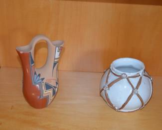Southwestern pottery collection