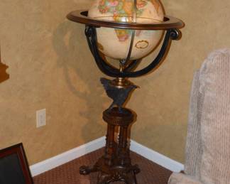 Maitland Smith Replogle globe on stand