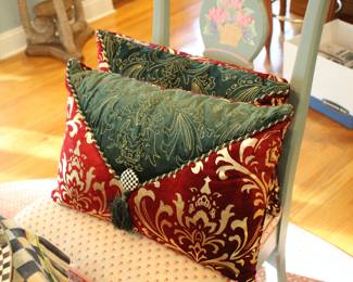 MacKenzie Childs pillows