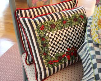 MacKenzie Childs pillows
