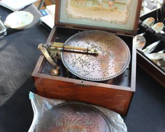 Antique music box