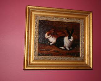 Bunny painting
