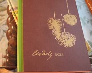 Chihuly "Faxes" book