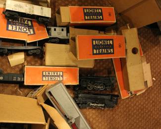 Vintage Lionel trains