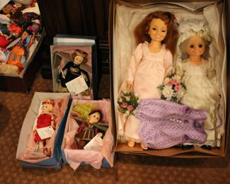 Vtg dolls