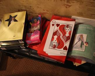 Barbie dolls in boxes