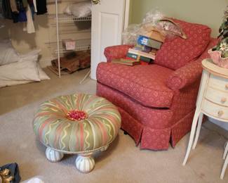 MacKenzie Childs ottoman